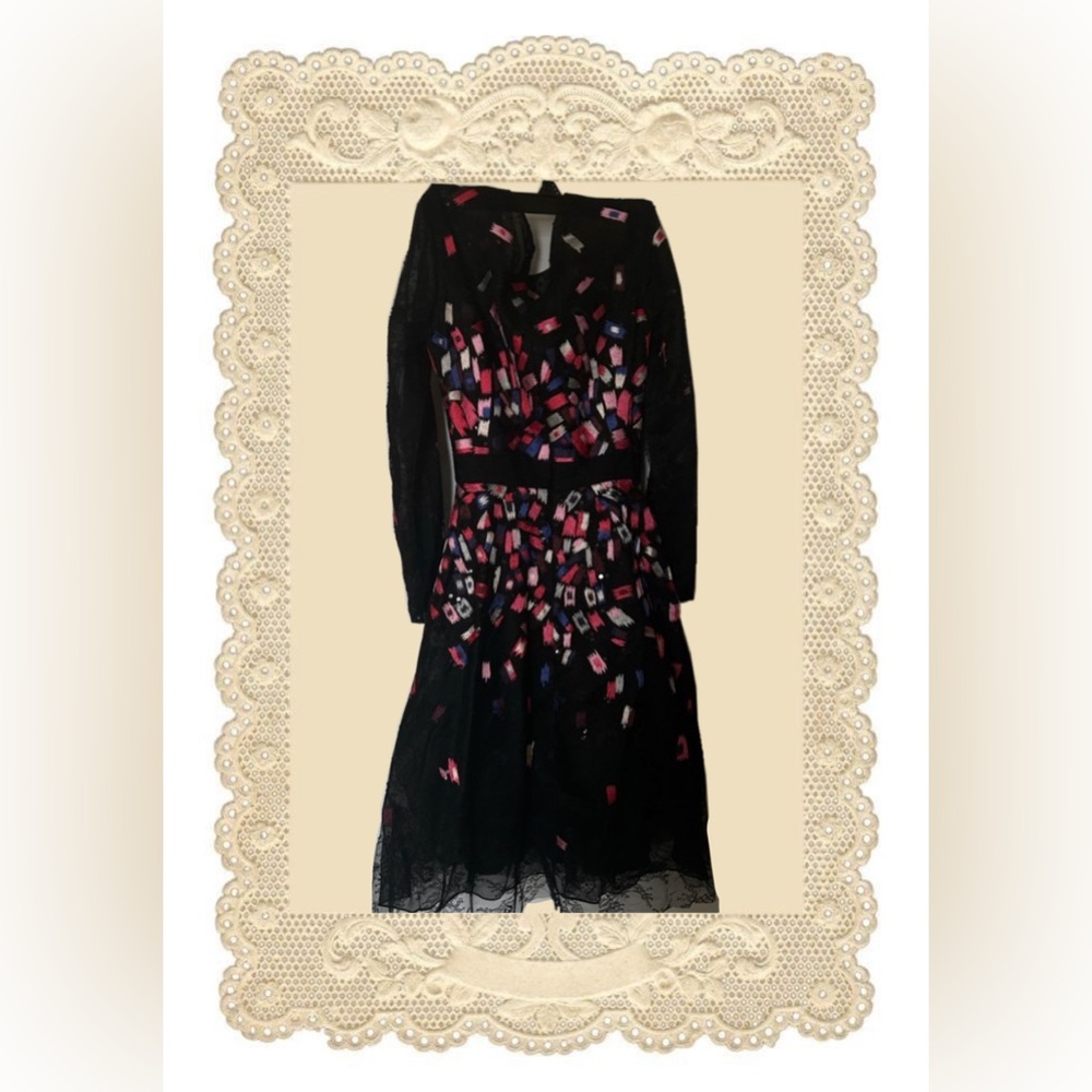 Sanchin + Babi Colorful Patterned Dress